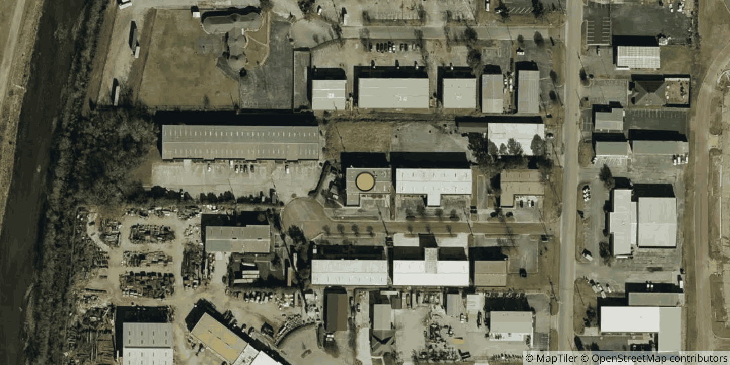 Aerial view of Scipio Technologies Huntsville