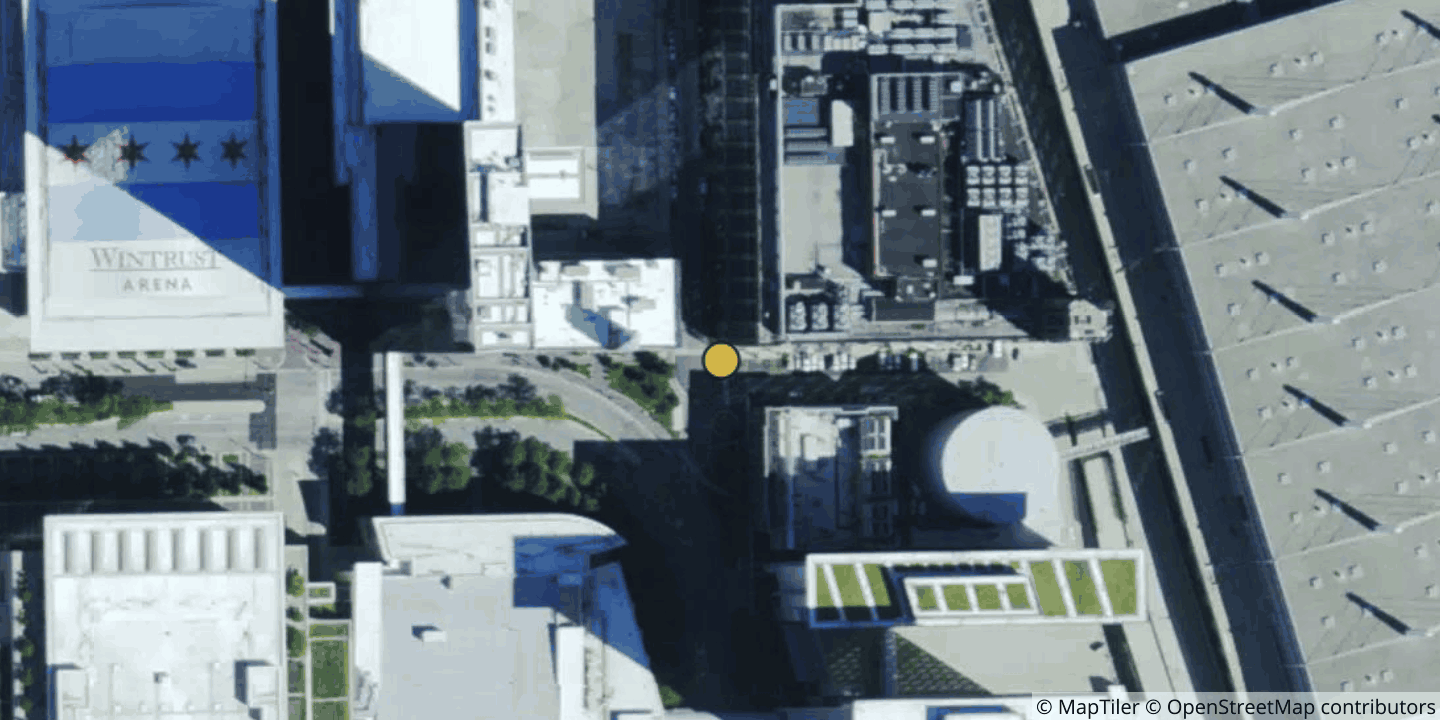 Aerial view of CDC1 - 350 E Cermak Rd