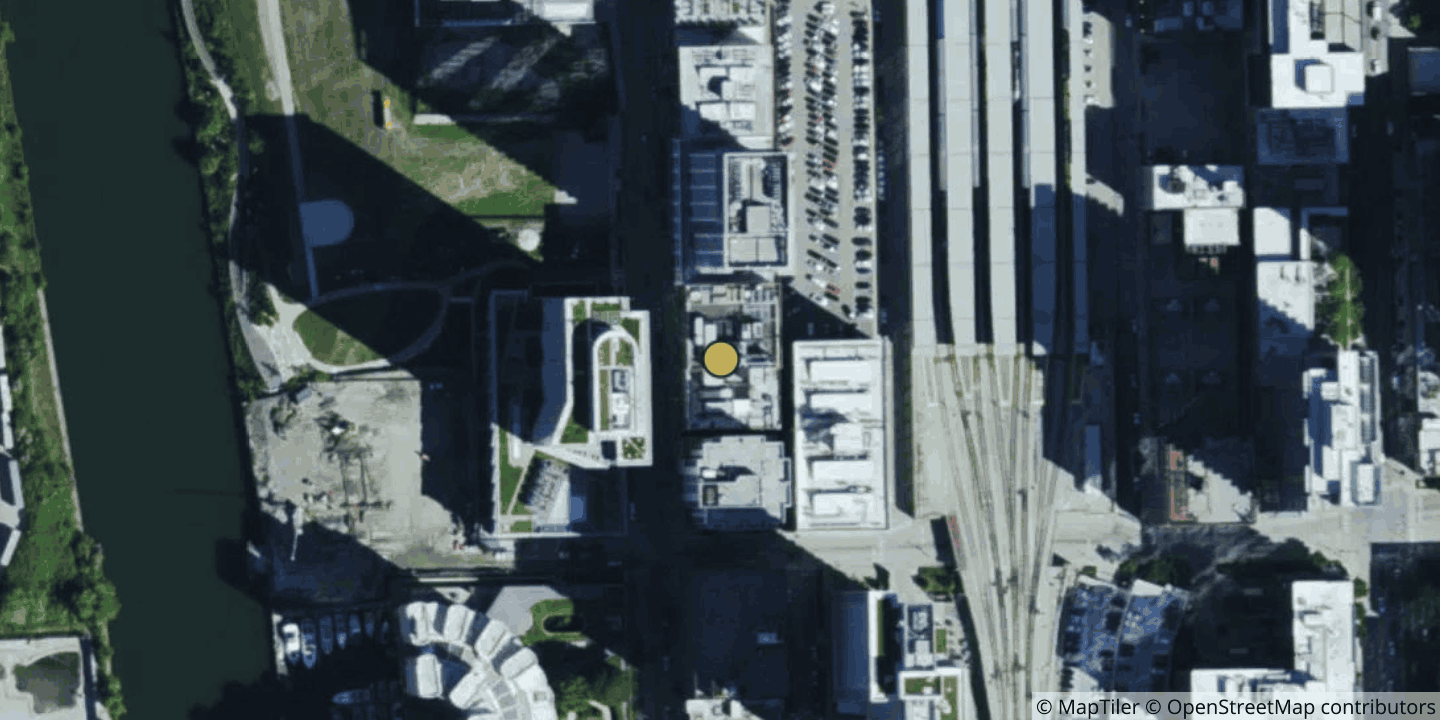 Aerial view of NaviSite Chicago