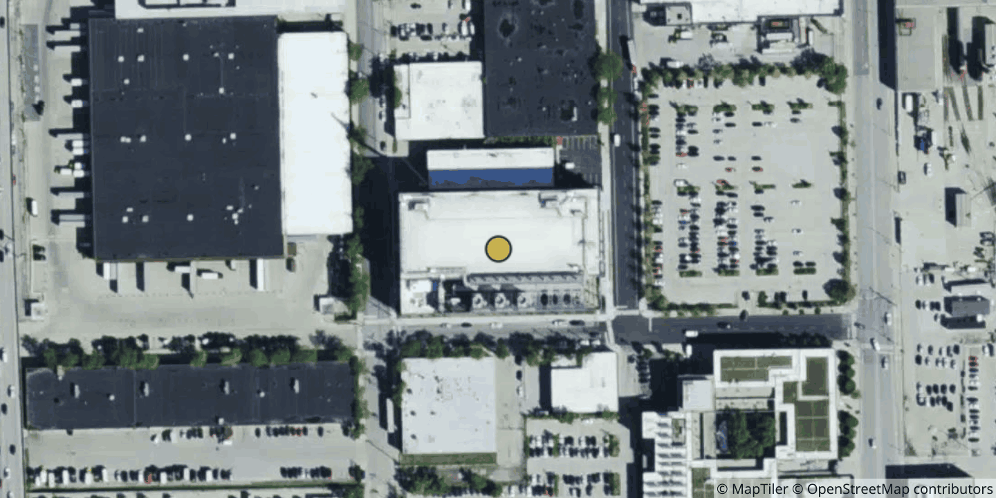 Aerial view of CoreSite - Chicago (CH2)
