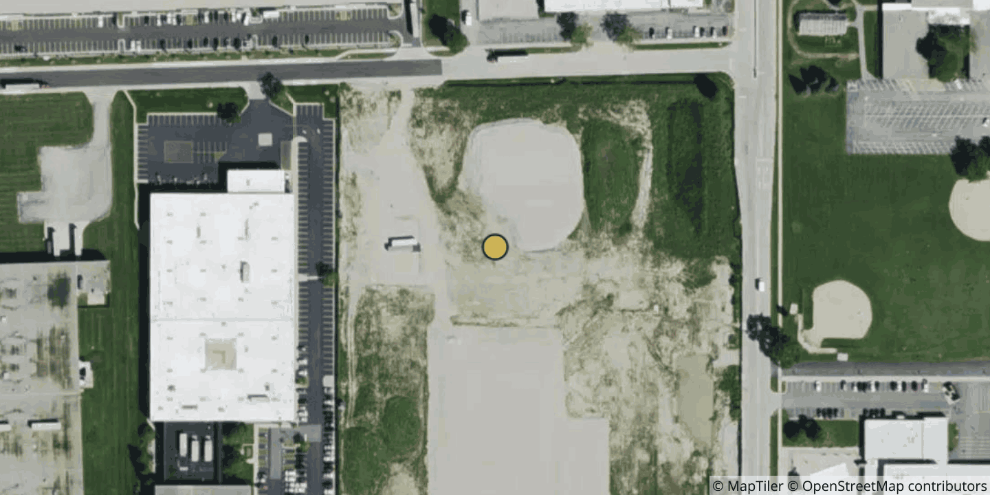 Aerial view of Iron Mountain Data Centers CHI-1