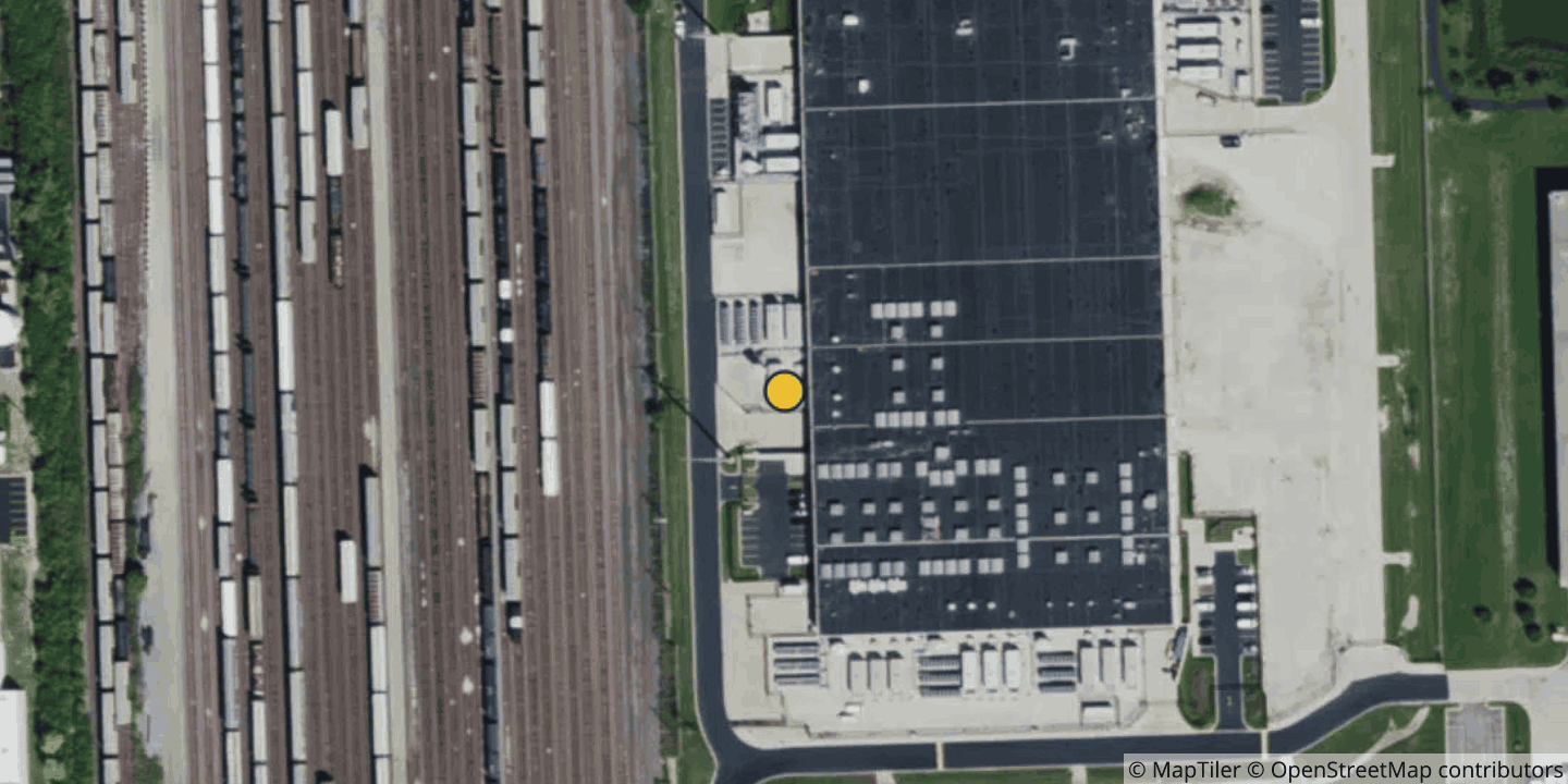 Aerial view of 505 N Railroad Avenue (ORD23)