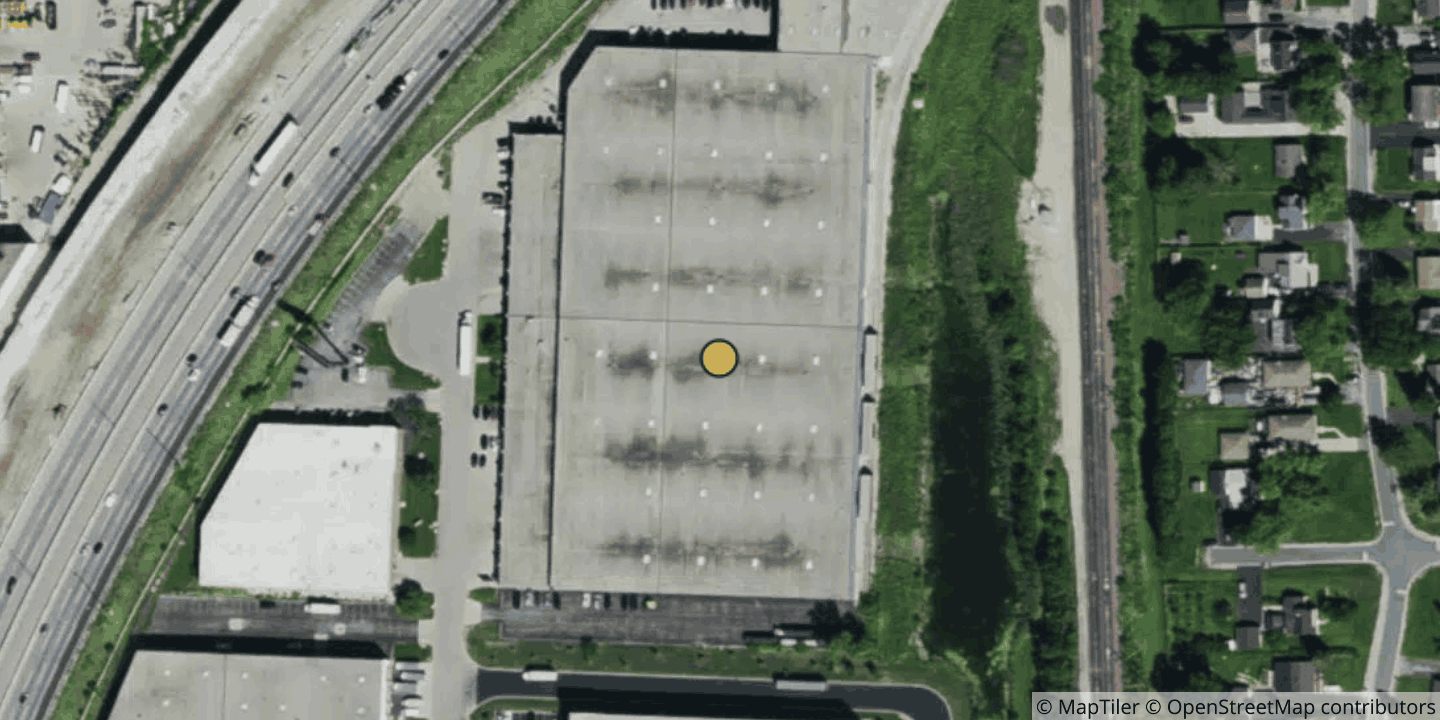 Aerial view of T5 Data Centers - T5@Chicago lll