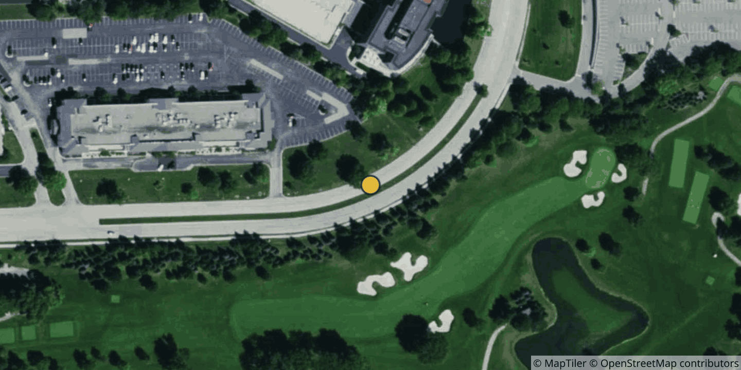 Aerial view of NYI CH1 (800 Jorie Blvd)