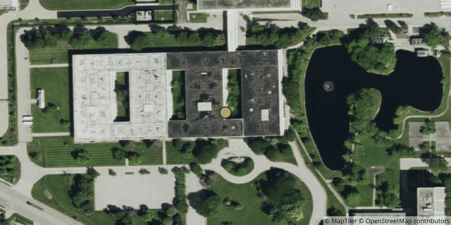 Aerial view of CloudHQ ORD2