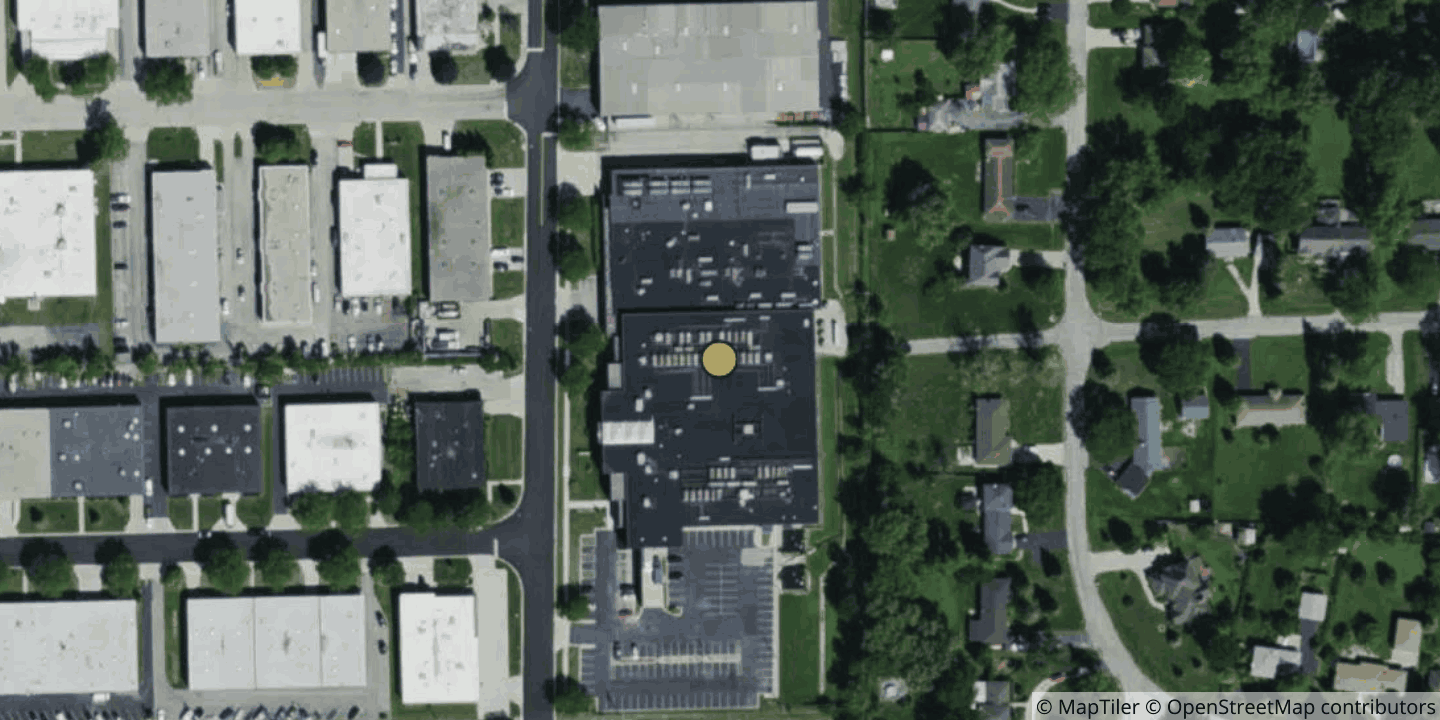 Aerial view of Element Critical Chicago One
