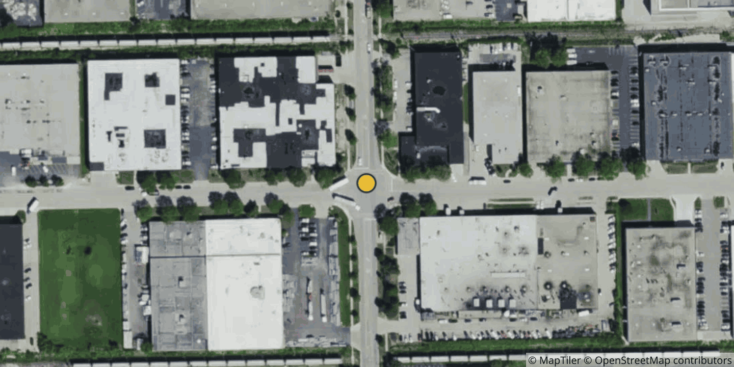 Aerial view of T5 Data Centers - T5@Chicago V