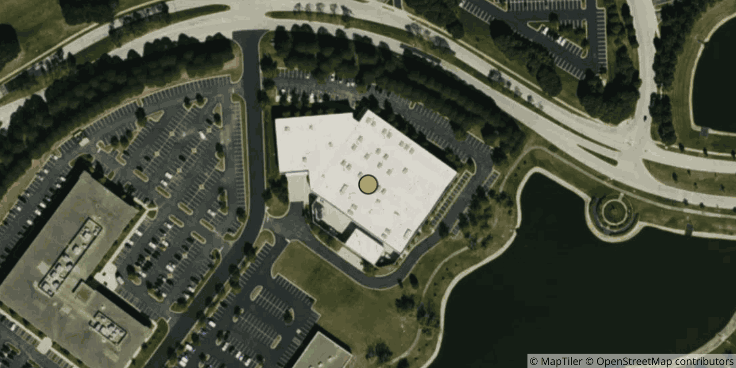 Aerial view of Lincoln Rackhouse Aurora