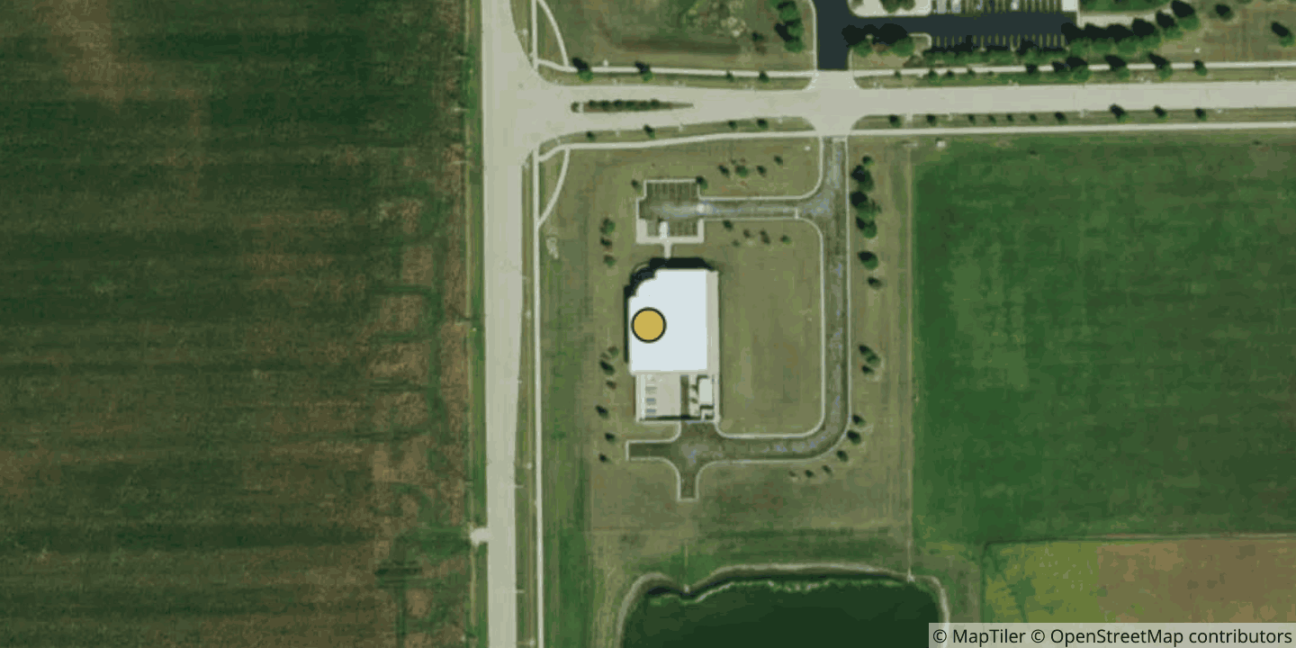 Aerial view of Rochelle Technology Center