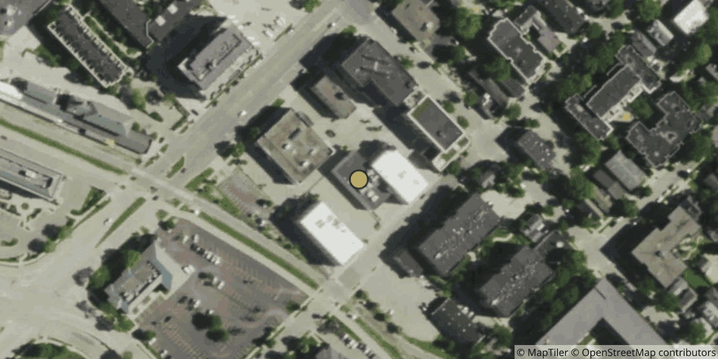 Aerial view of 612 W Main