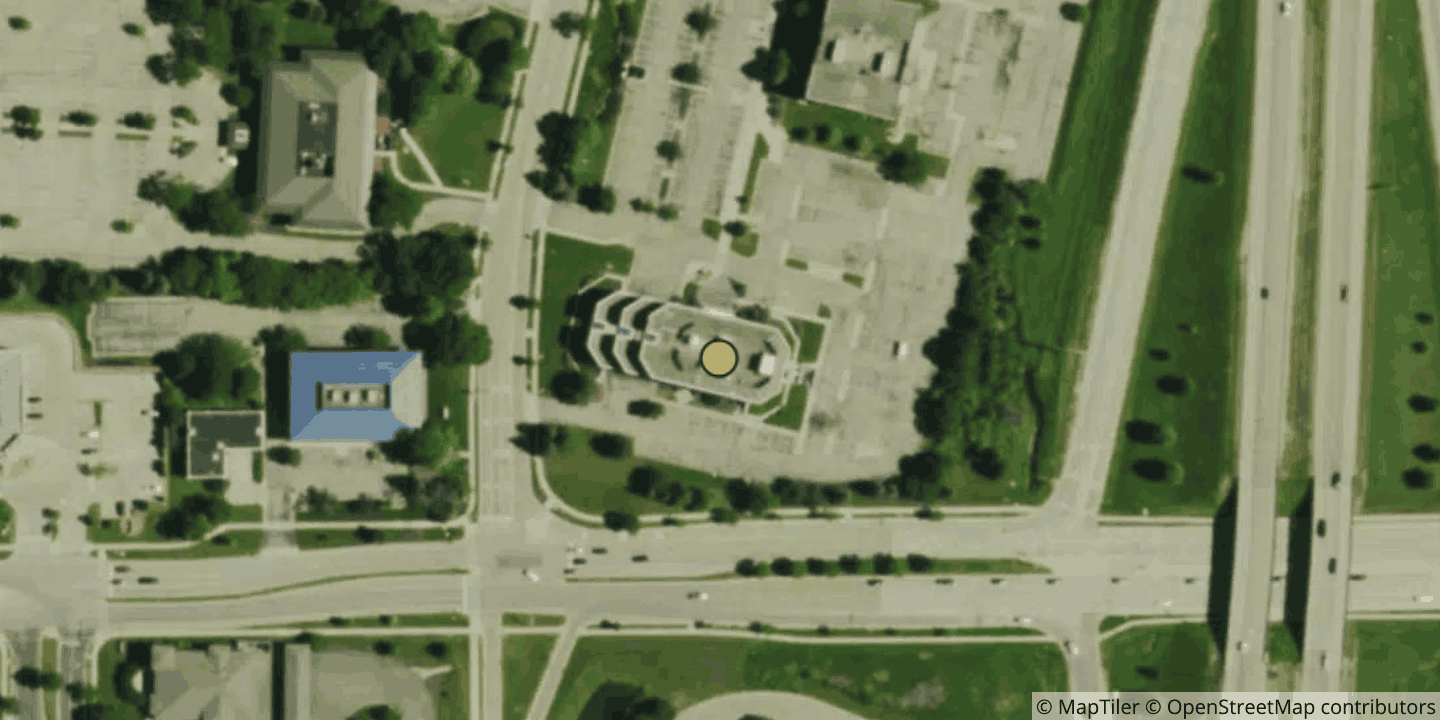 Aerial view of SupraNet Madison
