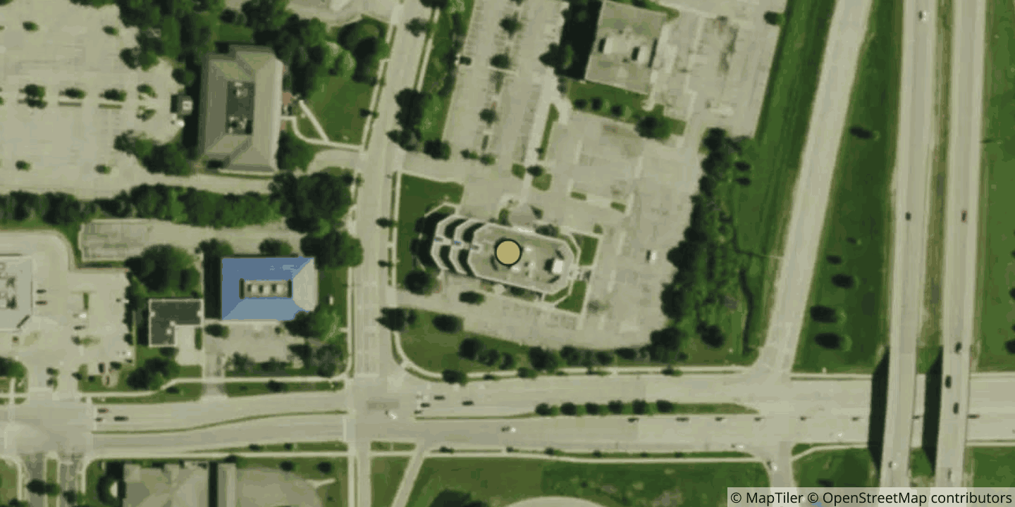 Aerial view of SupraNet Communications Madison
