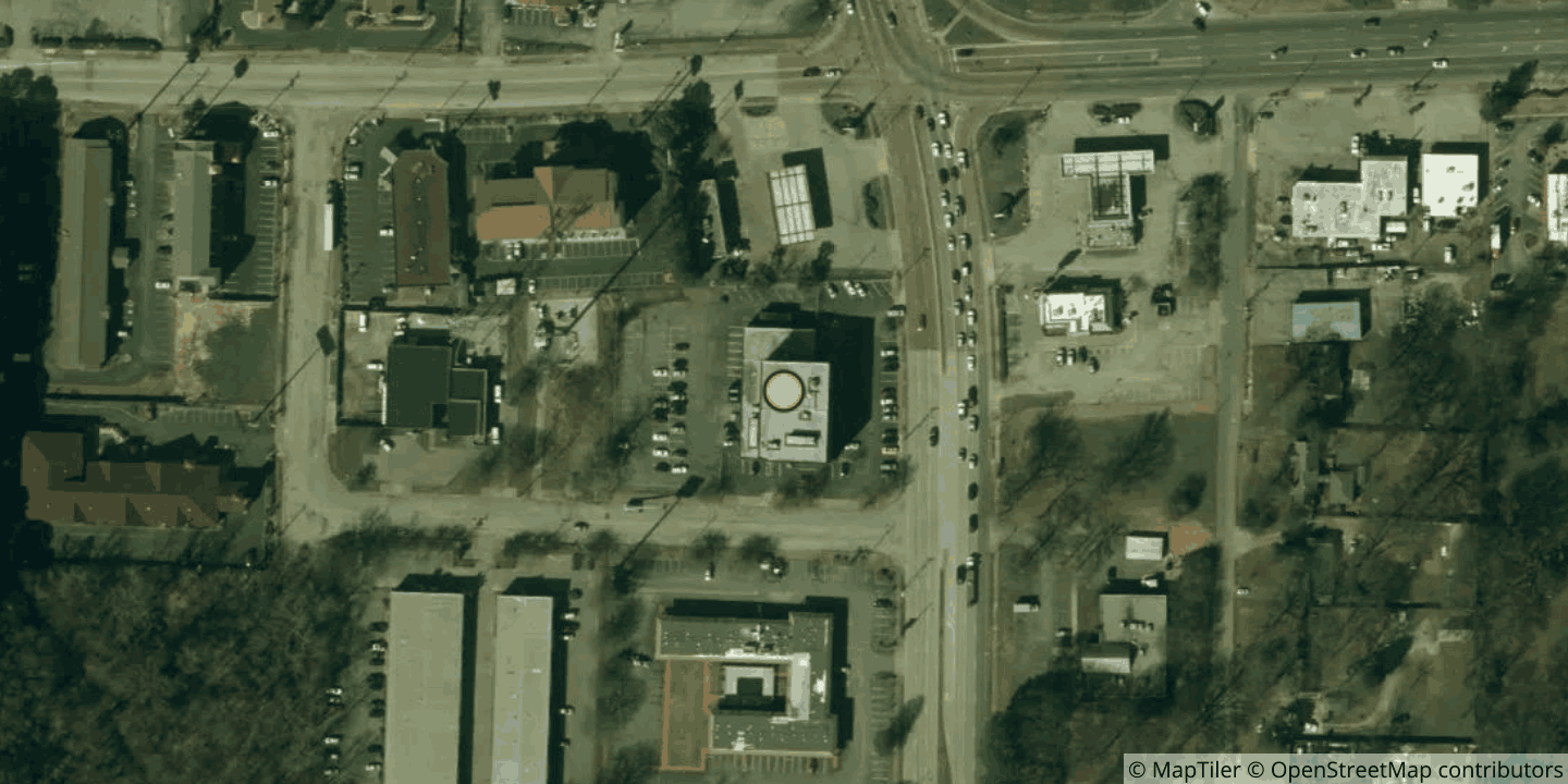Aerial view of The STEM Practice Memphis