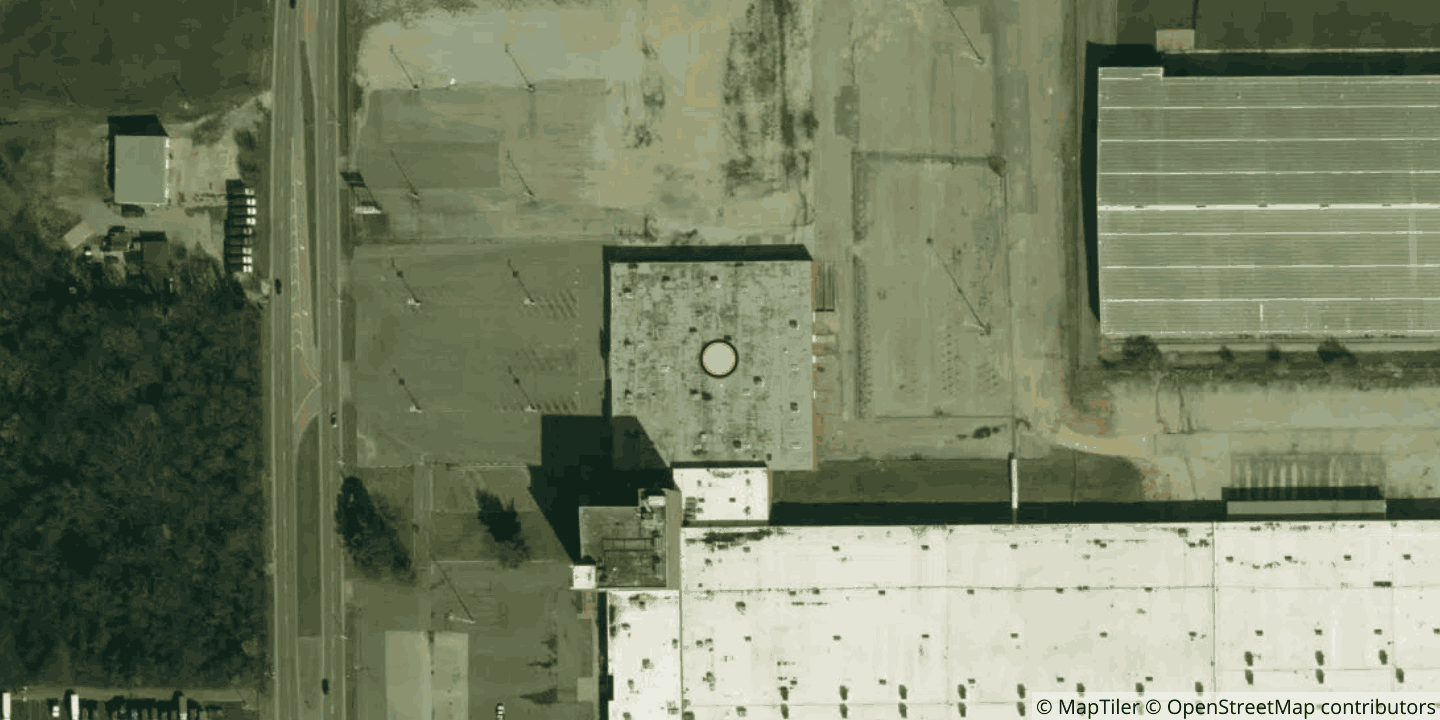 Aerial view of 5CDC Memphis - MEM01