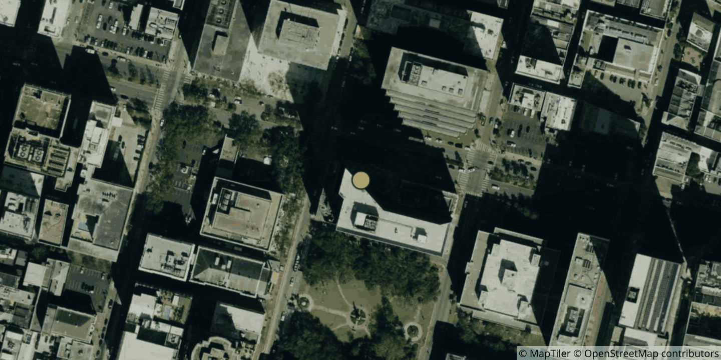 Aerial view of Cogent New Orleans