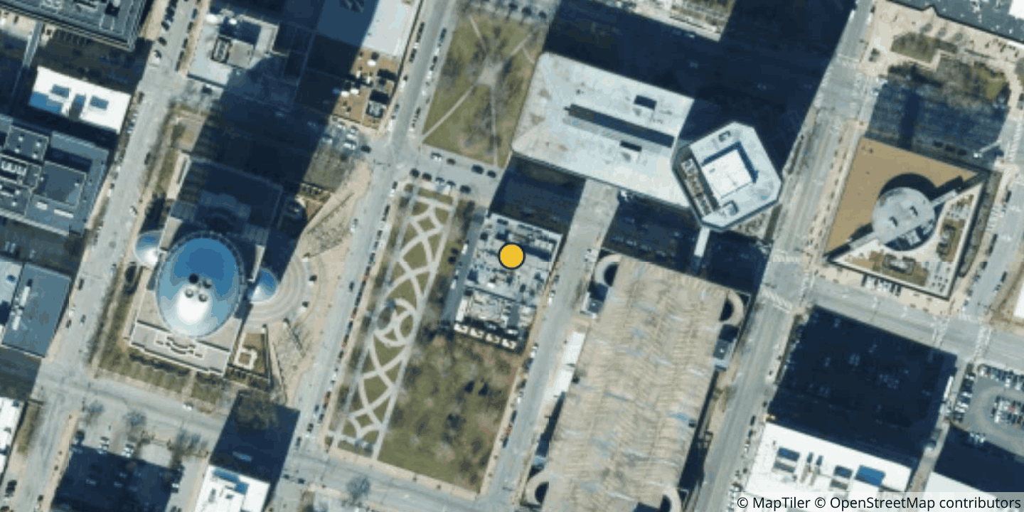 Aerial view of Netrality - 900 Walnut St St. Louis Data Center