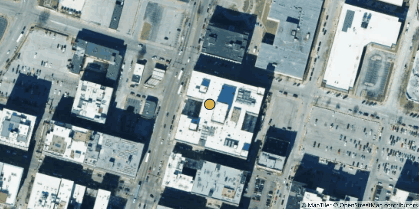 Aerial view of 710 Tucker St Louis