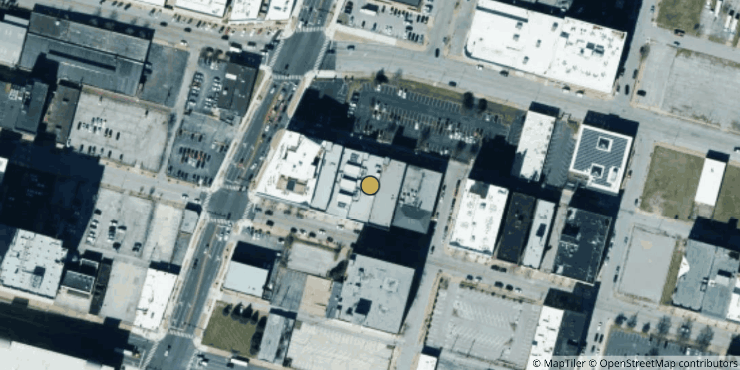 Aerial view of TierPoint St. Louis - Locust