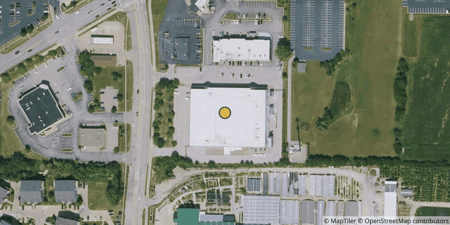 Aerial view of Bluebird Quad Cities Data Center