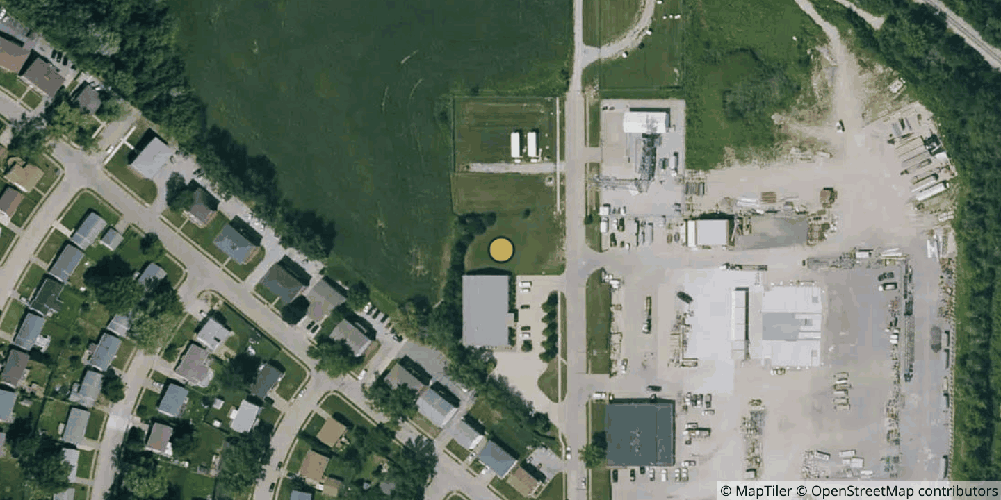 Aerial view of SFN IA-Davenport