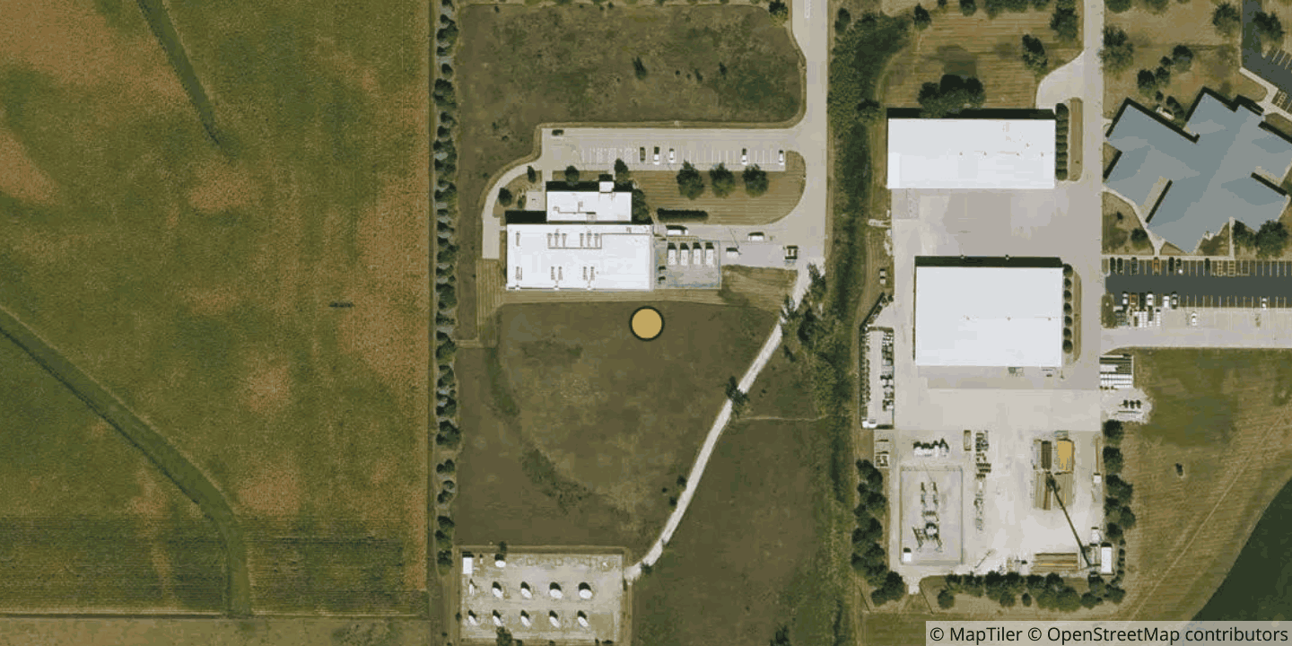 Aerial view of ark data centers - Cedar Rapids ,IA
