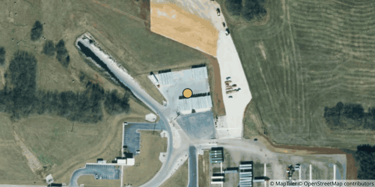 Aerial view of Bluebird Underground Data Center