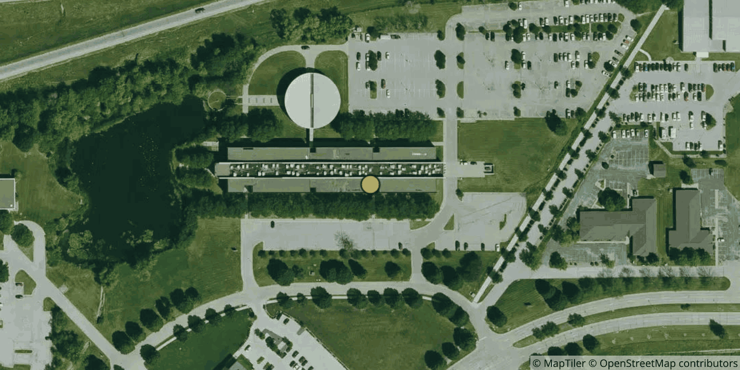 Aerial view of Global Reach Ames