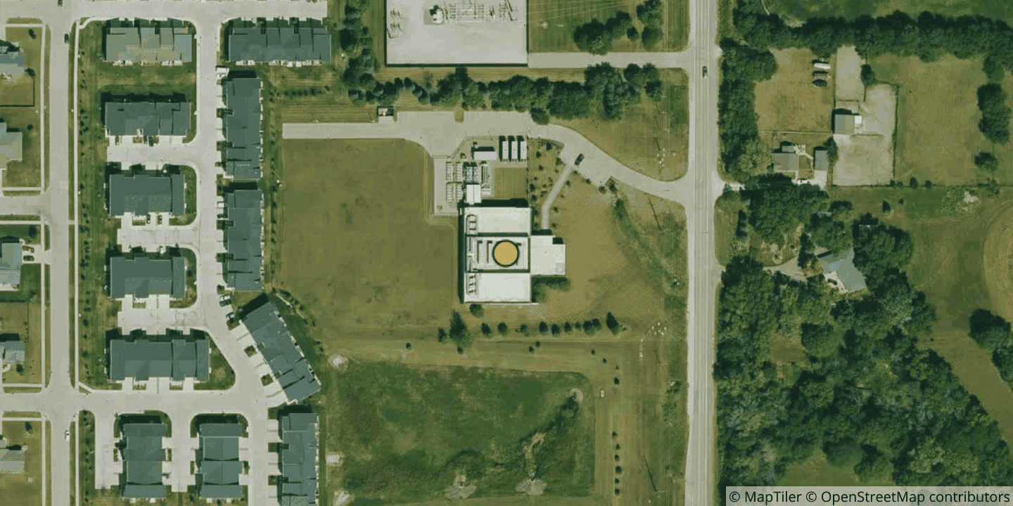 Aerial view of US Signal IA01 - Des Moines