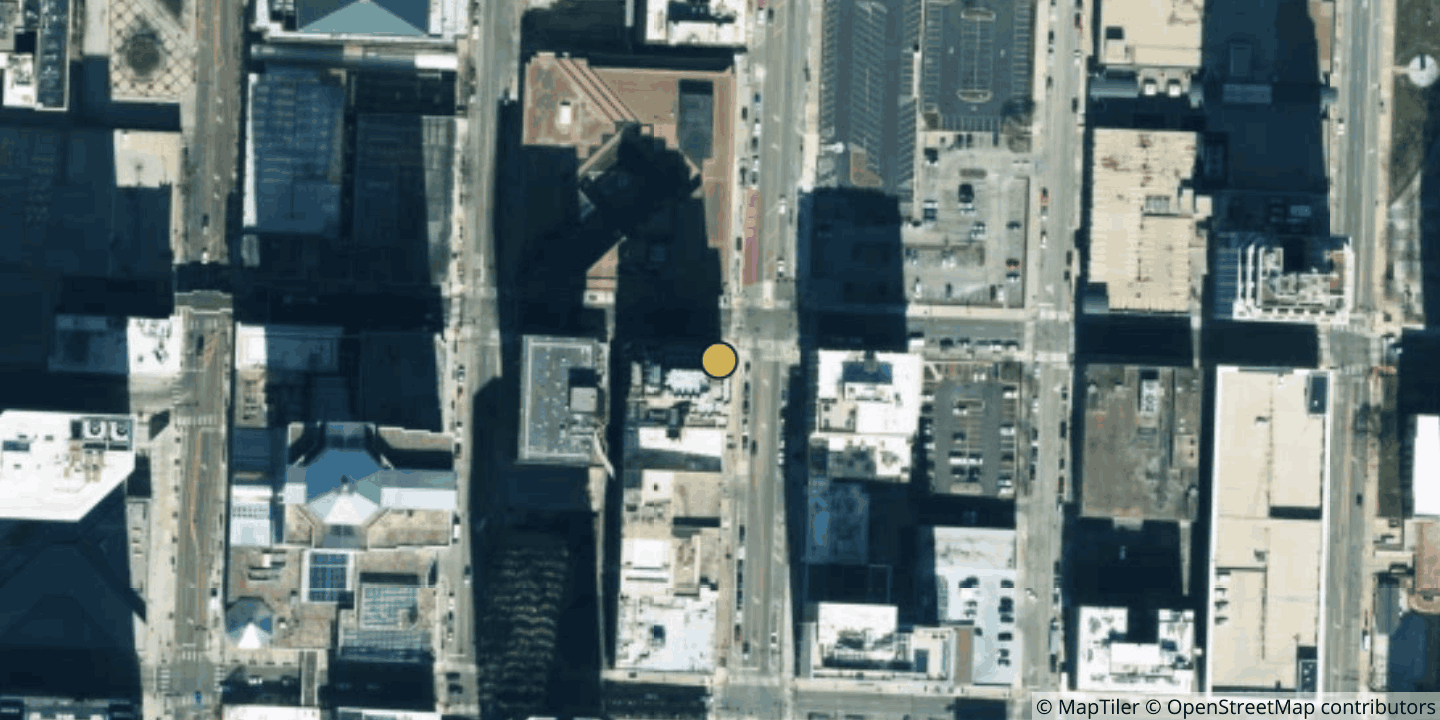 Aerial view of Netrality Kansas City - 1102 Grand