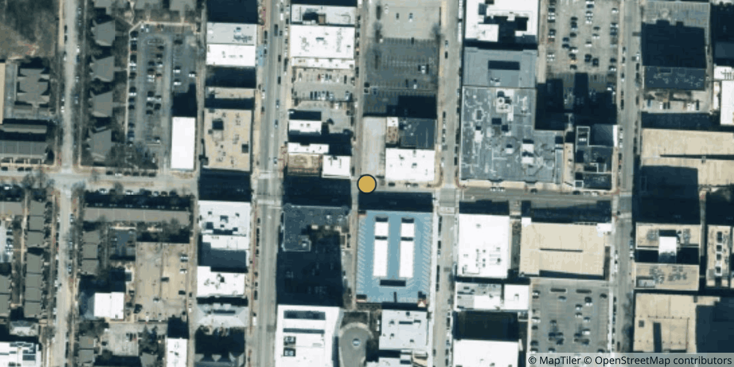 Aerial view of 304 West 10th Street