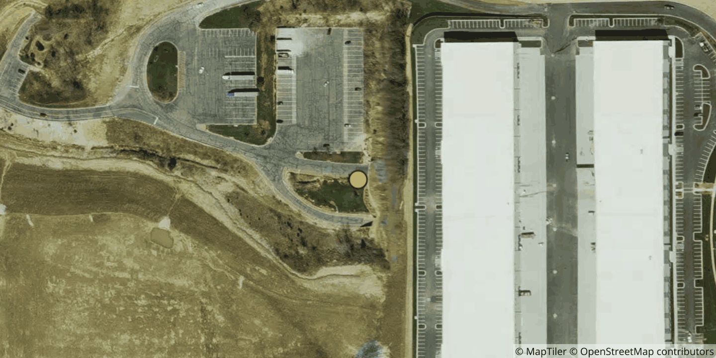 Aerial view of LightEdge Kansas City Cavern (KCI2)