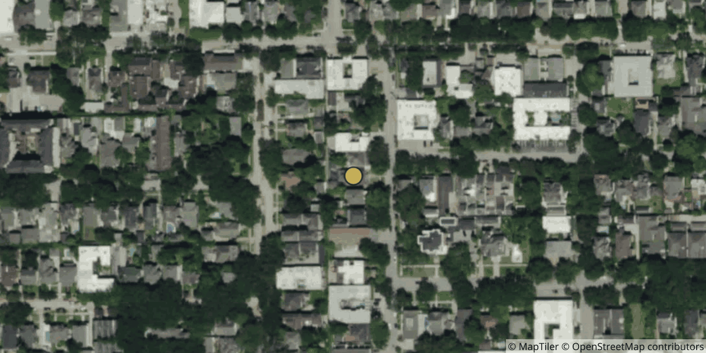 Aerial view of 3500 Garrott