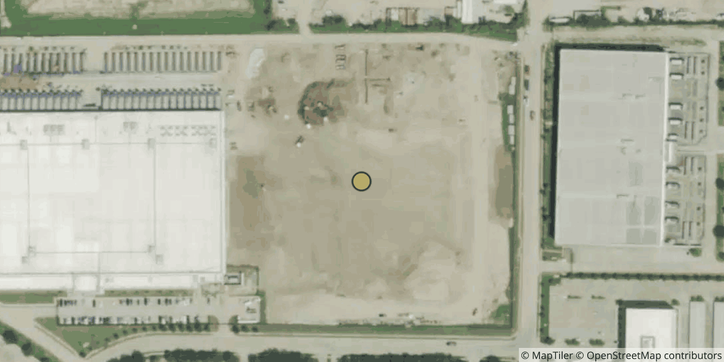 Aerial view of CyrusOne HOU4 - Houston