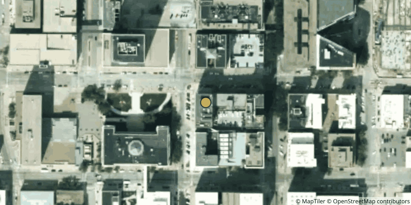Aerial view of 1623 Farmam