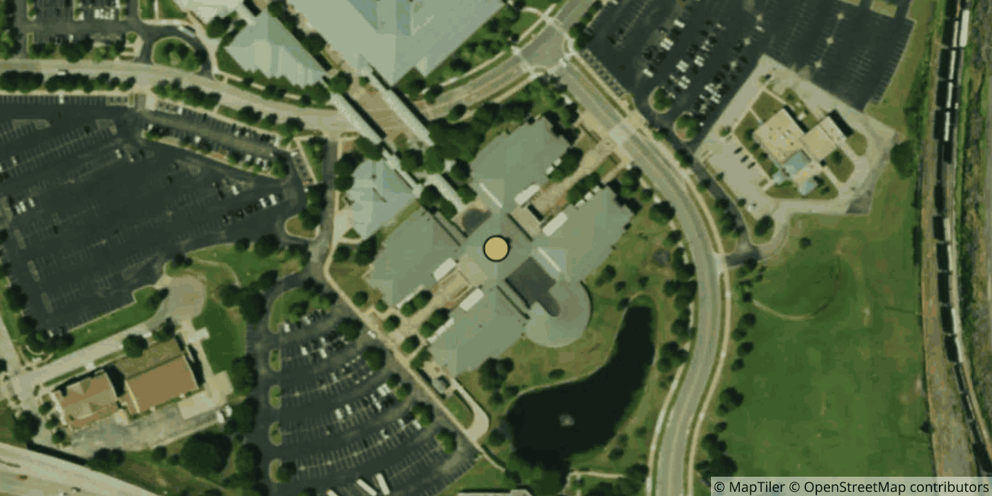 Aerial view of OneNet OSU Tulsa