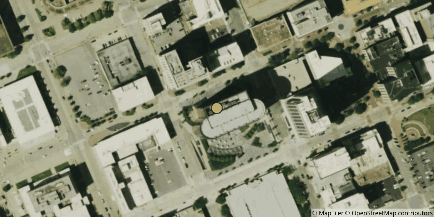 Aerial view of Isocentric Networks Data Center