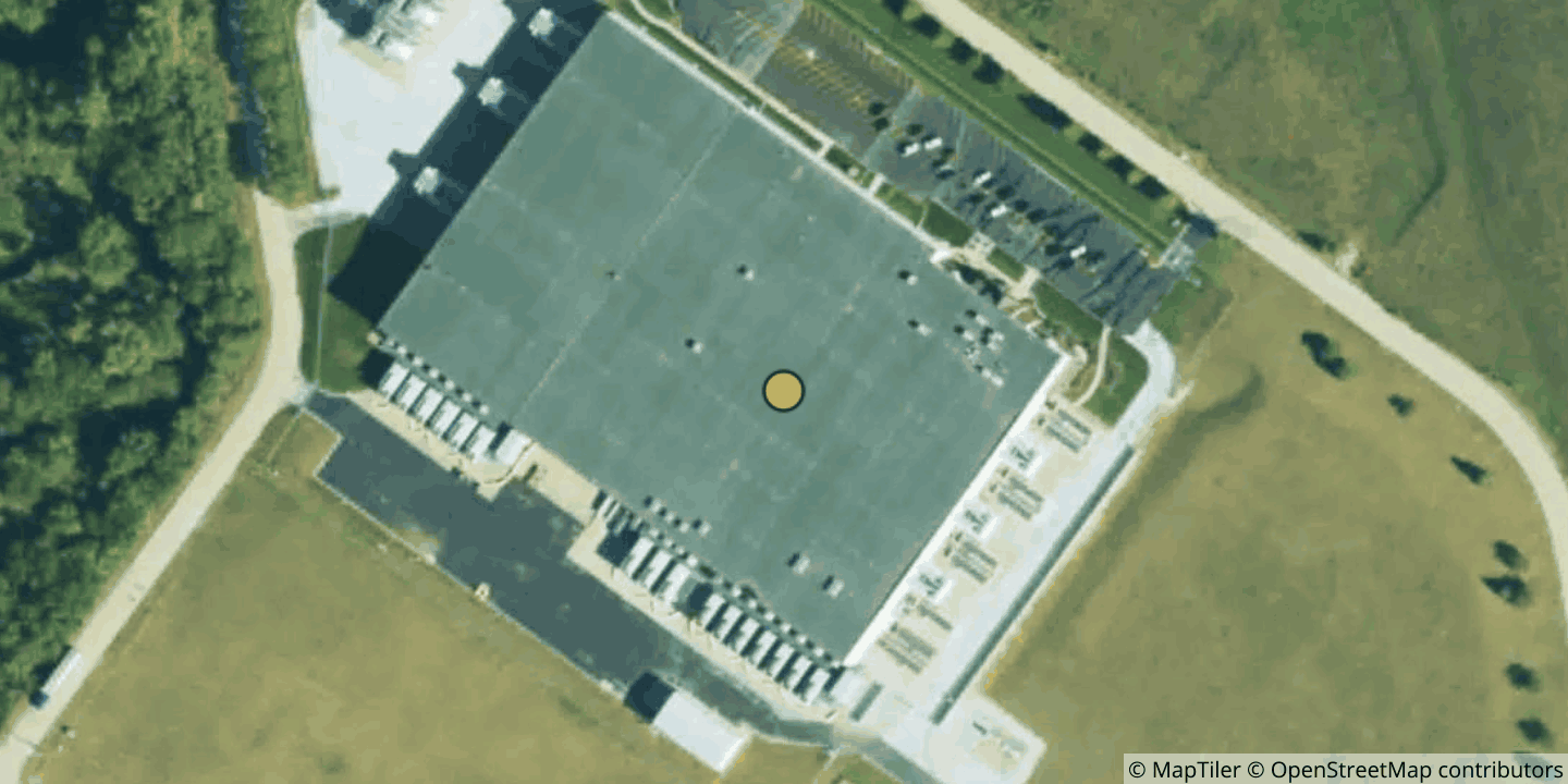 Aerial view of H5 Data Centers Omaha