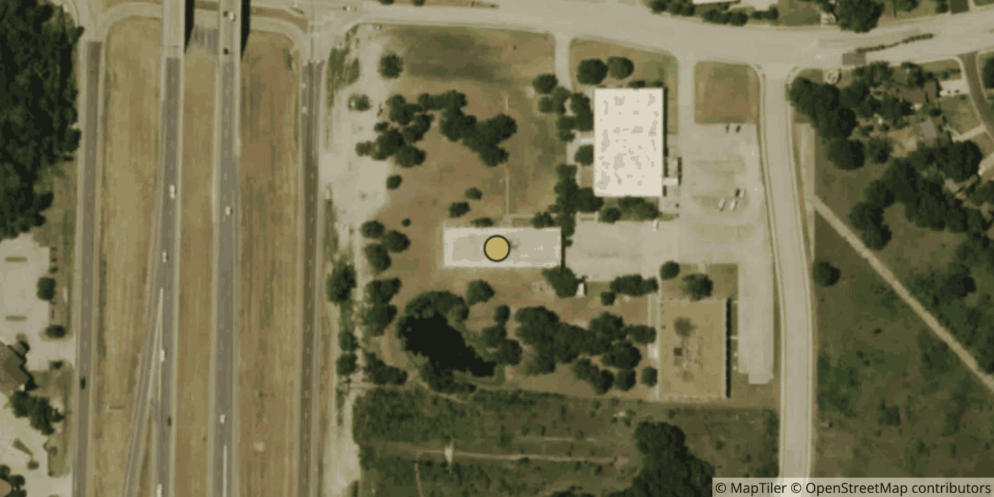 Aerial view of Crosspoint Data College Station