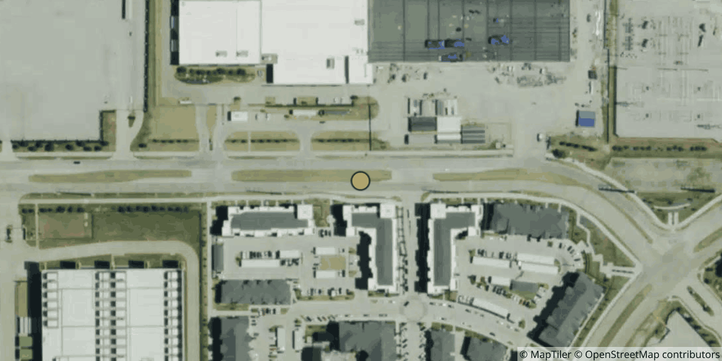 Aerial view of GDC - Dallas TX4 Data Center