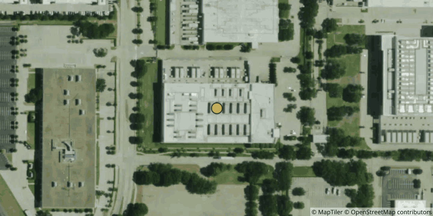 Aerial view of 1215 Integrity Drive (DFW25)
