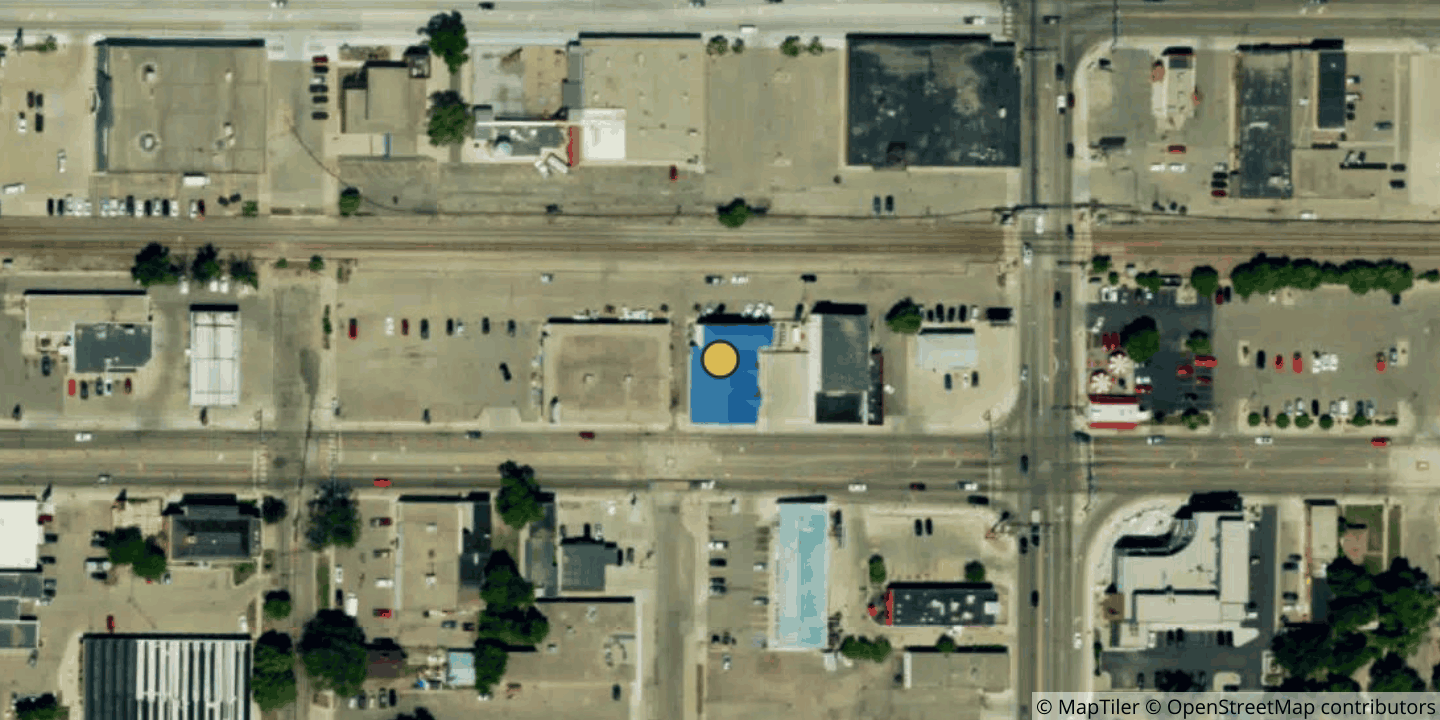 Aerial view of 702 Communications - Moorhead, MN
