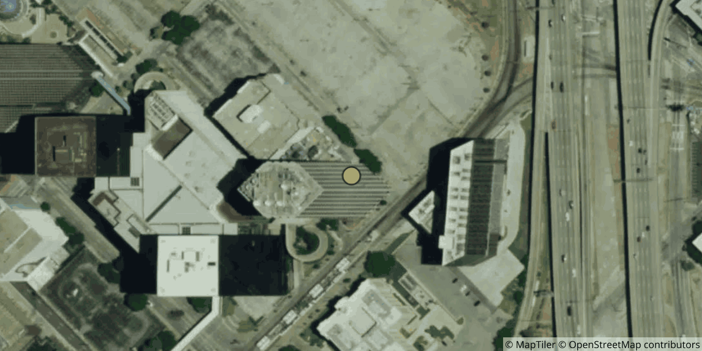 Aerial view of 2323 Bryan Street (DFW10)