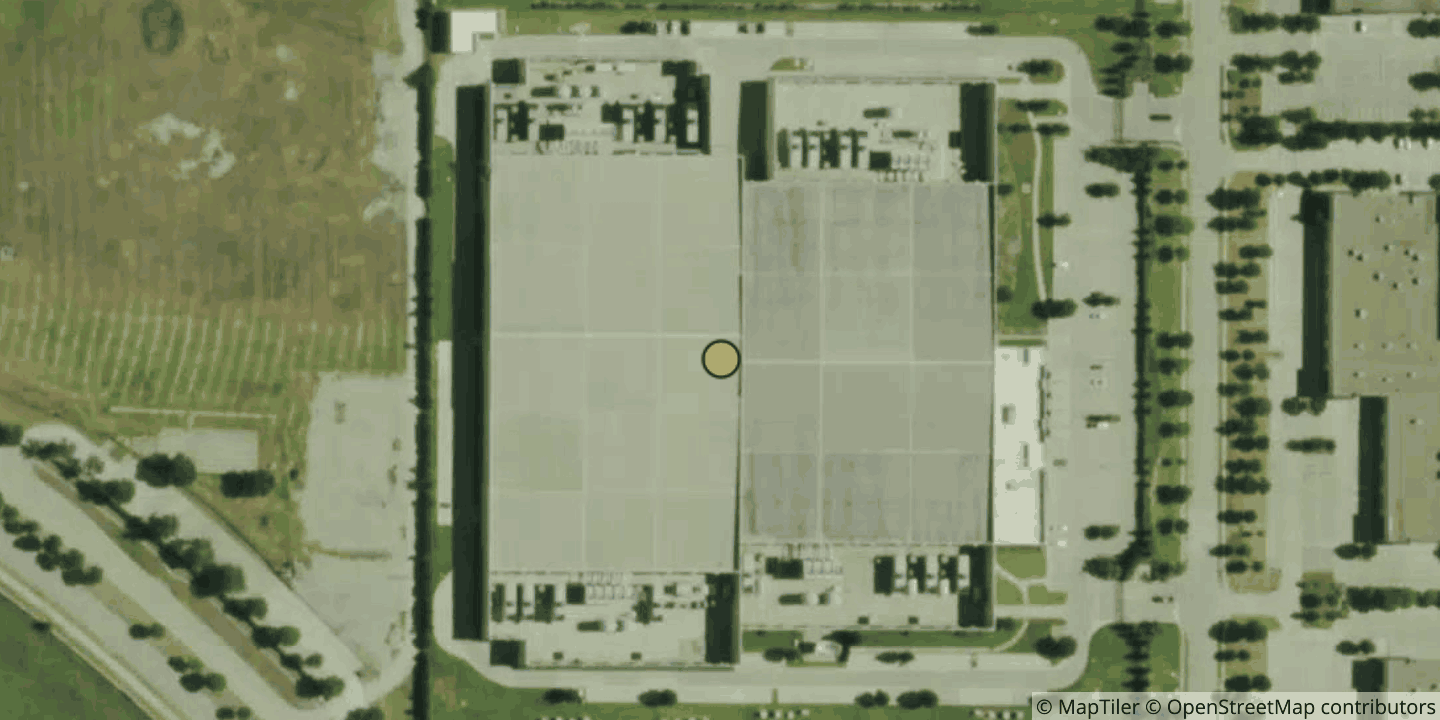 Aerial view of STACK Infrastructure DFW01A