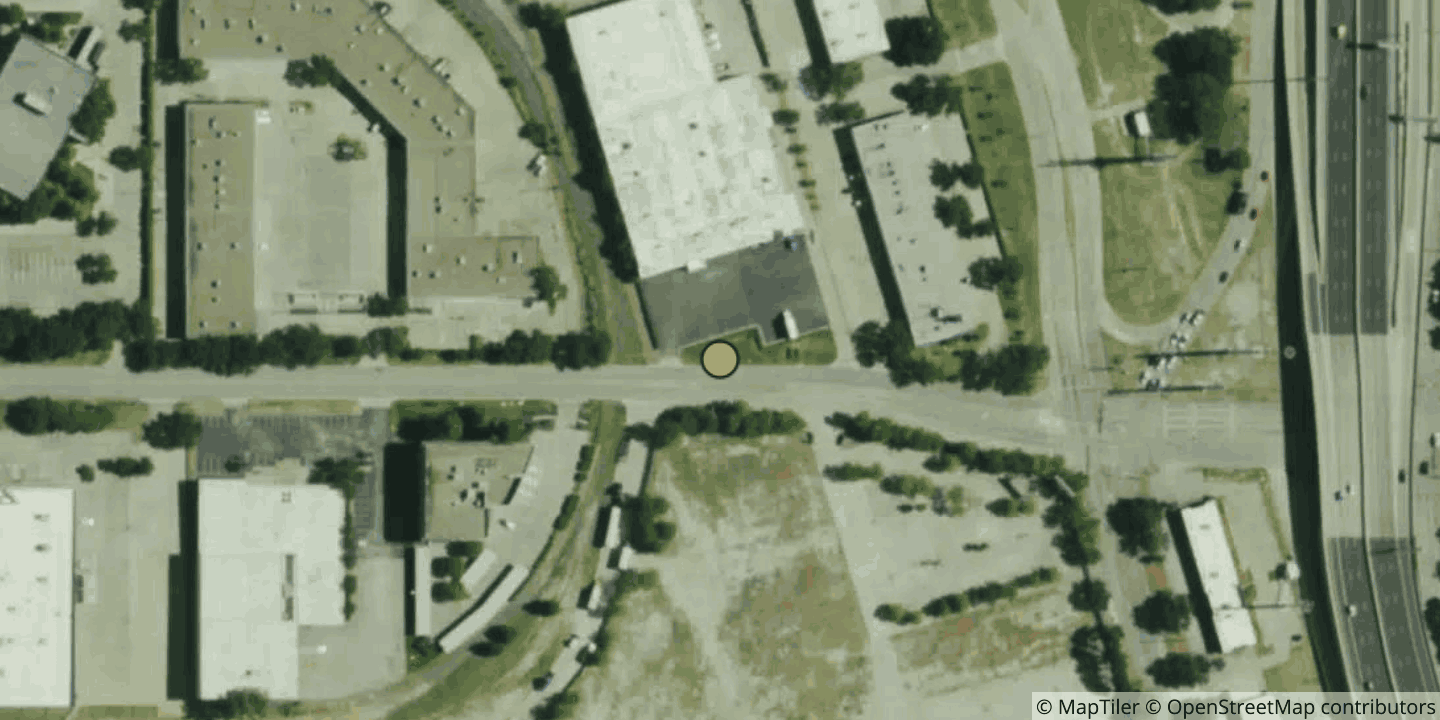 Aerial view of 4849 Alpha Road (DFW14)
