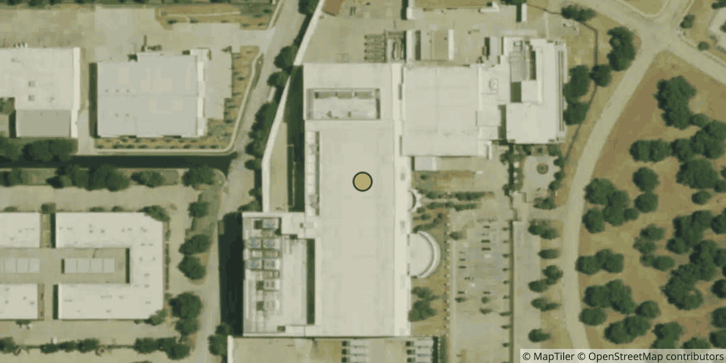 Aerial view of QTS Irving DC1 & DC2