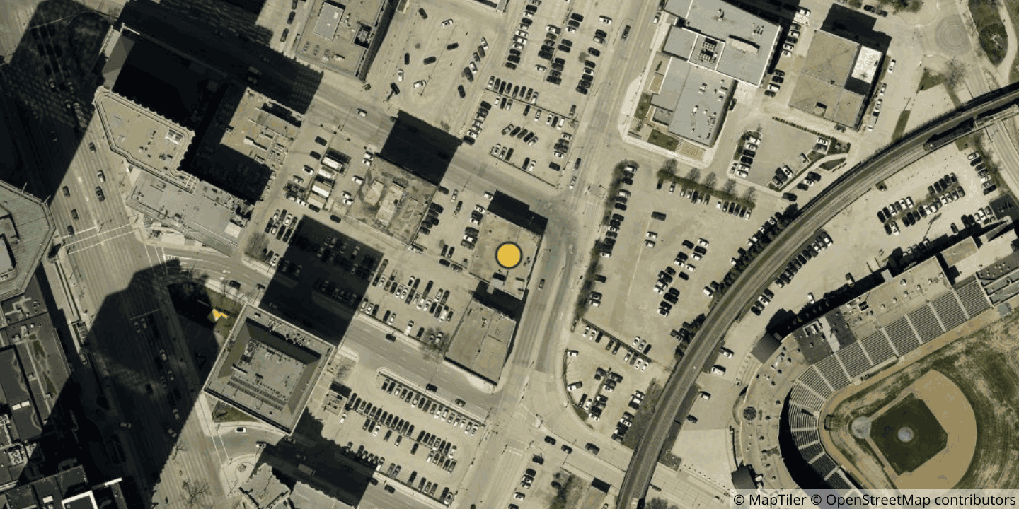 Aerial view of LES.NET YWG1
