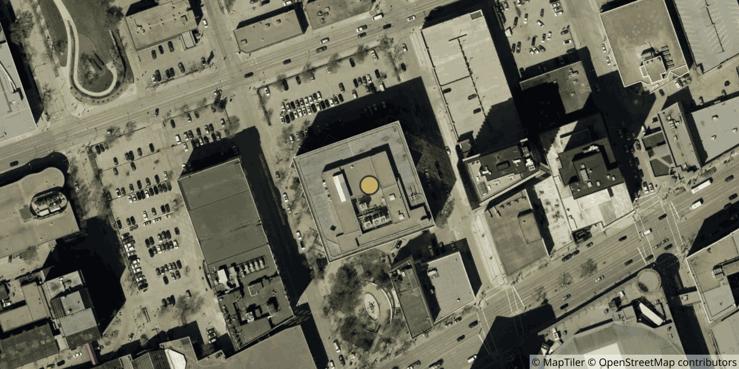 Aerial view of LES.NET YWG4