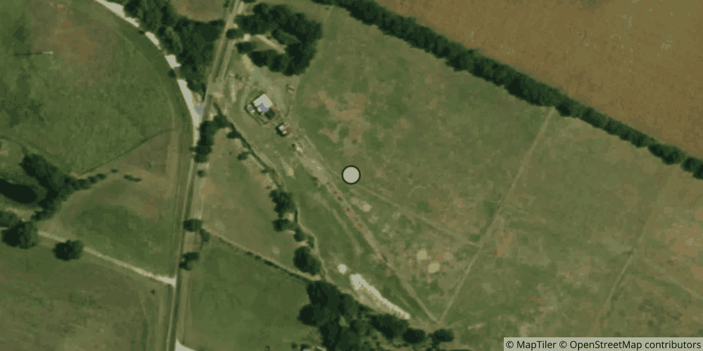 Aerial view of Rowan Temple