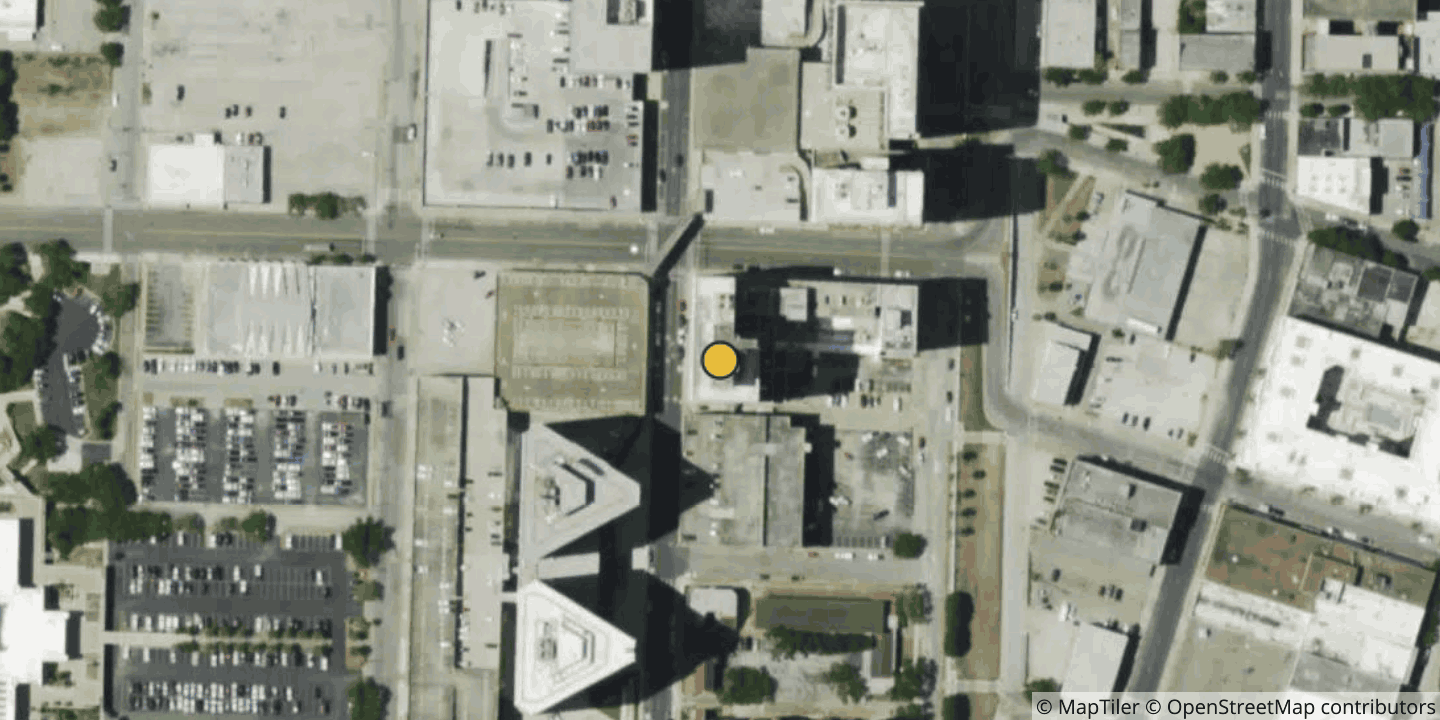 Aerial view of Foremost Corpus Christi