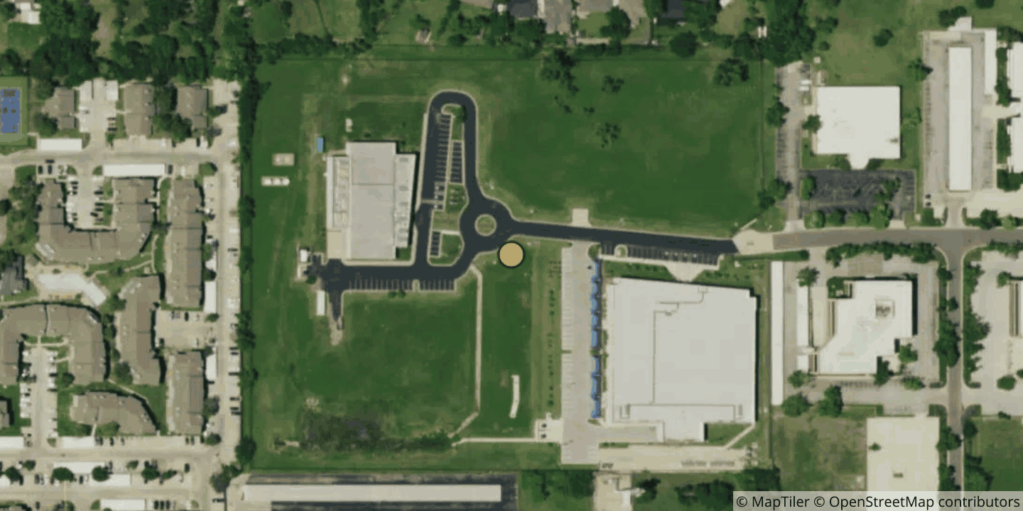 Aerial view of TierPoint Oklahoma City #1